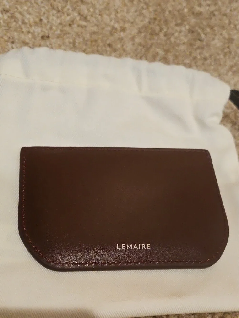 Lemaire slim leather